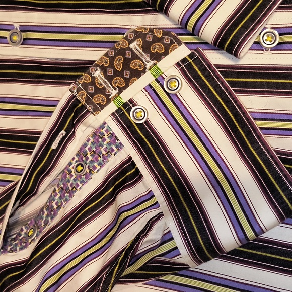 🟣 Robert Graham button up shirt - Picture 3 of 11